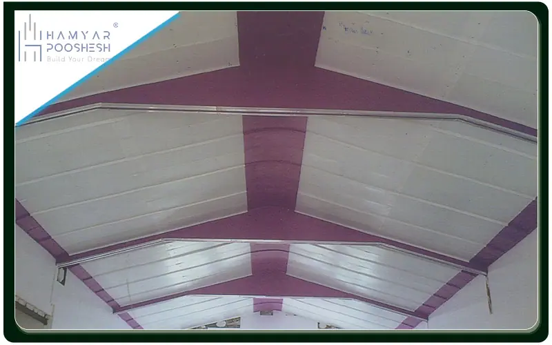 پوشش سقف سوله با کارتن پلاست